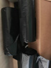 利得背心垃圾袋黑色55*70cm66只单面1丝家用厨房加大手提袋厚款 实拍图