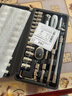 京选（JERXUN）46件套筒扳手汽修工具箱棘轮摩托修车公路快速套装扳手扭力螺丝刀 实拍图