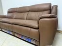 芝华仕（CHEERS）头等舱智能椅全青皮真皮沙发客厅电动顶腰功能沙发高靠背30561 【旗舰版|全青皮】棕-三座三电-2.76M-调头 优先发货（详询客服） 晒单实拍图