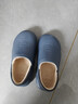 利达妮（TZLDN）防水包跟棉鞋男士秋冬季保暖拖鞋居家全包毛棉鞋可半包棉拖鞋男款 实拍图
