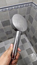 九牧（JOMOO）花洒喷头浴室增压出水手持花洒头 【三功能】S260033-2B01-1 实拍图