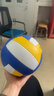 蜜乐糖排球5号PVC初中小学生中考训练比赛沙滩软排球标准机缝 实拍图