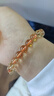宝卡伊高品黄水晶手链男女天然金橘色黄水晶貔貅手链礼物黄水晶手串 7.5-8mm秀气女款 实拍图