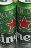 喜力HeineKen经典系列500ml*12罐 高端风味啤酒听装全麦酿造饮品正品 喜力啤酒500ml*12听【赠杯子2个】 实拍图