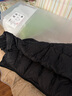 京东京造【air零压排骨羽绒】轻薄羽绒服男外套冬90鸭绒立领新年曜石黑2XL 实拍图