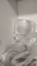 拜杰奶茶杯一次性带盖饮品杯咖啡杯饮料杯350ML*20套【配贴纸+吸管】 实拍图