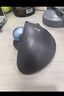 罗技（Logitech）ERGO M575 S 人体工学鼠标 轨迹球鼠标 无线蓝牙双模 办公鼠标 带无线2.4G接收器 石墨黑 实拍图