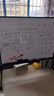 得力高端款120*90cmH型支架式白板双面书写 白板写字板 可移动升降 黑板 办公 黑板家用 写字板50092 实拍图