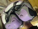 斯威（SWAY）轮滑鞋儿童溜冰鞋男女童初学套装中小学滑轮滑冰旱冰鞋成人直排轮 莫紫八轮全闪+头盔护具+一体支架 M (适合6-12岁)平时鞋码31-36 实拍图