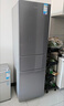 美的（Midea）220L三门冰箱灰色租房家用客厅宿舍小型冰箱三开门三温低耗省电低音运行BCD-220TM 实拍图