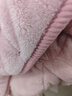 芬腾睡衣女秋冬新款三层夹棉防静电保暖翻领开衫御寒家居服套装 暖粉 L 晒单实拍图