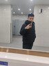 坦博尔羽绒服男轻薄秋冬外套男士羽绒服连帽短款秋冬保暖外套TF246209 黑色 2XL (185) 实拍图