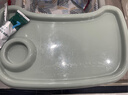 HUAERLE宝宝餐椅家用同款肯德基婴儿餐椅可调高度吃饭餐桌多功能学坐椅子 豪华款【青色餐盘+坐垫+轮子】 实拍图