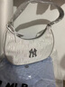美职棒（MLB）旗舰官网虞书欣同款包包男女腋下包女款手提包单肩包生日礼物 纽约洋基/浅炭灰色（新款） F 实拍图