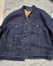 Levi's李维斯情侣同款美式经典复古休闲时尚潮牌修身牛仔夹克外套 深蓝色 72334-0134 XL 实拍图