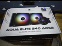 利民（thermalright）AQUA ELITE 360 WHITE ARGB 一体式水冷散热器日蚀幻彩光效 ARGB冷头 AE360 WHITE ARGB 实拍图