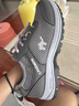 保罗骆驼运动鞋男春季新款网面透气鞋子防滑耐磨休闲鞋男士户外大码软底鞋 灰色【网面透气】 42 【标准运动鞋码】 实拍图