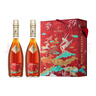 人头马（Remy Martin）洋酒 CLUB优质香槟区干邑白兰地 500ml 双支装 马年新年礼盒 实拍图
