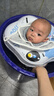 鲸保婴儿游泳圈0-12个月脖圈 新生儿游泳圈宝宝洗澡颈圈K5012蓝色大码 实拍图
