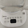 美的（Midea）1.8L大容量养生壶 全自动煮茶壶24h预约烧水壶12h智能恒温11档控温电热水壶 花茶壶煮茶器YSNC1806 实拍图