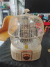 万宝取暖器小太阳家用鸟笼式烤火炉卧室电热扇节能省电小型电暖器电烤炉速热 奶油色【碳晶盘】二档调温 实拍图