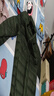 京东京造【air+零压排骨羽绒】轻薄羽绒服男外套冬90鸭绒立领  橄榄绿L 实拍图