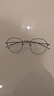 FRANZLISZT 防蓝光近视眼镜框男女复古超轻圆框眼镜架变色护目蔡司（ZEISS） 黑银 防蓝光1.56非球面镜片0-400丨留言度数 实拍图