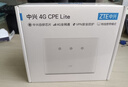 中兴（ZTE）4g路由器移动随身wifi全网通企业工业免插卡家庭路由器无线cpe无限流量网卡 【可插卡版】300Mbps高速上网 送1500G体验流量丨不限速不虚标 实拍图