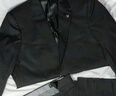 海澜之家（HLA）西服套装男春秋新轻商务经典系列西装套装 黑色02【西服+西裤】 4XL 190/112C推荐182~200斤 实拍图