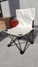 户外装备高品质车载便携亲子户外折叠椅用于露营钓鱼写生 白色中号33 实拍图