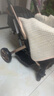 ANGI BABY婴儿推车可坐可躺婴儿车轻便折叠新生儿减震高景观双向儿童手推车 轻奢儒雅灰【一键收车+四轮EVA】 实拍图
