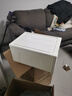 抽屉式桌面收纳盒无印良品同款衣柜置物衣物内衣文具玩具收纳箱 纯白色 【三只装】30L 实拍图