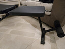 京东京造 黑武士哑铃凳仰卧起坐家用健身器械折叠飞鸟椅锻炼卧推拉力绳 实拍图