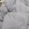 京东京造羽绒服男女情侣款鸭绒冬季保暖外套面包服加厚短款石墨灰2XL 实拍图