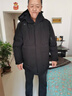 京东京造羽绒服男短款男士连帽滑雪服派克服外套男新年衣服 黑色 2XL 实拍图