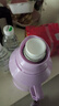 新款马卡龙热水瓶车载暖壶小型保温瓶客厅家用宿舍带盖暖水瓶茶瓶 紫色 1.6L 实拍图
