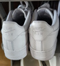 耐克NIKE女子空军一号AF1 百搭大童运动鞋FV5951-111白39 实拍图