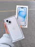 Apple/苹果【需现场签收激活】 iPhone 15 (A3092) 256GB 蓝色 支持移动联通电信5G 双卡双待 实拍图