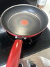 特福（Tefal）平底锅家用牛排不粘煎锅少油烟有钛煎饼锅电磁炉燃气灶通用26cm 实拍图
