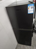 HYUNDAI（韩国现代）小冰箱迷你小型家用冷藏冷冻宿舍出租房办公室双开门二门电冰箱节能省电 118L灰【行业爆款+省电轻音】 实拍图