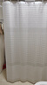美居客干湿分离浴帘 简爱加厚PEVA防水防霉免打孔浴室隔断帘1.5*1.8M 实拍图