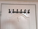 百字挂钩免打孔卫生间衣帽架排钩衣服墙上门后厨房浴室粘钩毛巾挂衣钩 实拍图