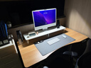 京东京造电动升降电脑桌电竞桌 书桌 桌子学习桌  双电机1.4m原木色 实拍图