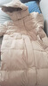 波司登（BOSIDENG）冬季羽绒服女款长款可脱卸帽加厚冬新国标90绒商场同款修身外套 半糖卡其7A34 【店长推荐】 S 160/84A 体重约110-130斤 实拍图