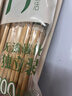 美丽雅一次性筷子碳化100双 独立包装加长家用方便火锅竹筷子 实拍图