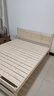 意米之恋实木床双人床单人床出租房主卧经济型床【包安装】1.5m*1.9m JYB4 实拍图