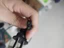 马林梵多适用于小米三星索尼华为创维乐视海信长虹酷康佳TCL东芝松下电视机电源线液晶显示器投影仪电源线 1.5m黑色两插电源线【3C认证】 【加粗铜芯 性能稳定】 实拍图