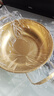 【韩剧同款】加厚不锈钢干锅海鲜锅火锅金色平底浅锅双耳锅泡面锅 单人款19cm【金色】双柄汤锅 实拍图