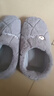 俞兆林棉拖鞋男女居家用室内简约保暖毛绒包跟防滑棉鞋 YI004 实拍图