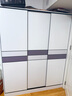 白浅【免费安装】衣柜卧室储物柜子移门衣橱简易推拉门大衣柜 【三门】1.6米主柜 实拍图